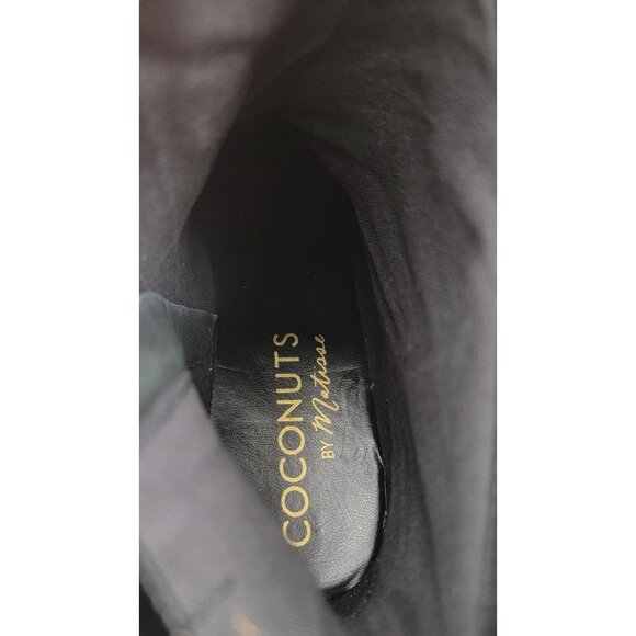 Coconuts By Matisse Ankle Boot Womens Black Suede Western Womens Size 8M - Picture 6 of 8